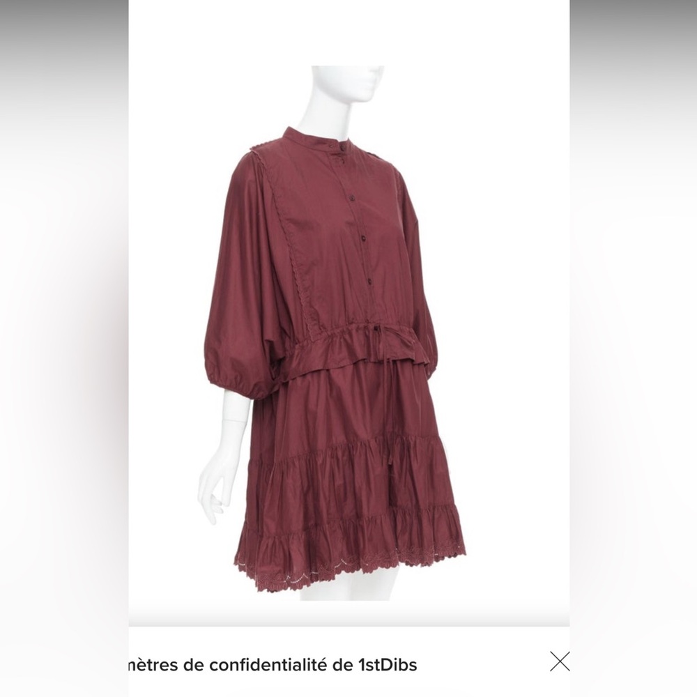 See By Chloe Burgundy Dress